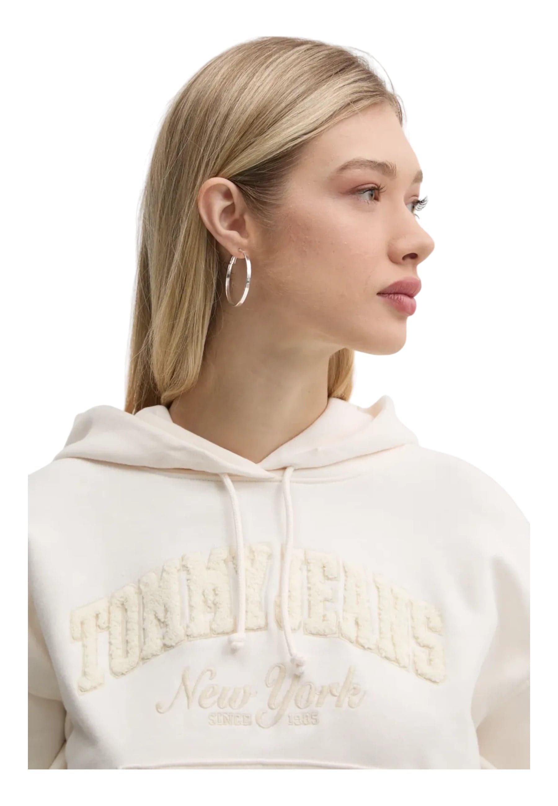 Tommy Hilfiger Felpa Donna da donna in Felpe con cappuccio Drestige - Casamassima, commercioVirtuoso.it