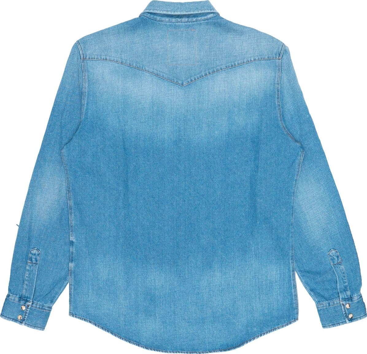 MESSAGERIE Camicia Denim Uomo Messagerie Plumber Bleach da uomo in Camicie casual Drestige - Casamassima, commercioVirtuoso.it