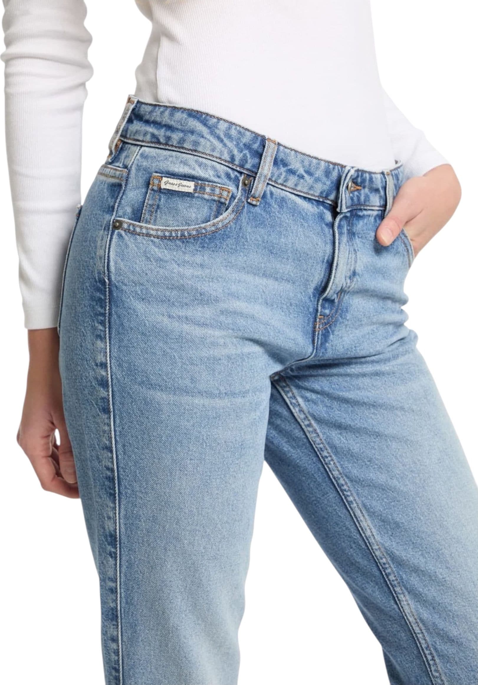 GUESS JEANS Jeans Donna Guess Jeans Bootcut da donna in Jeans Drestige - Casamassima, commercioVirtuoso.it