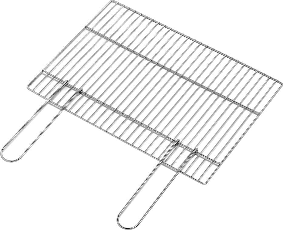 GRATICOLA MANICI RICHIUDIBILI IN ACCIAIO cm 57 x 40  - OMPAGRILL