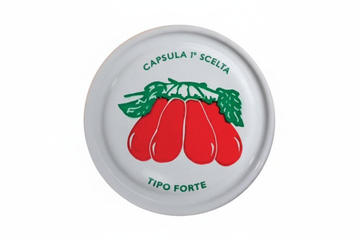 Tappo per Vaso Twist Off con Pomodoro Ø 82 mm 200 Pezzi