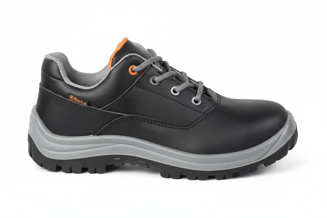 Scarpa Bassa In Pelle Idrorepellente 7241Nc S3- - Nâ°45 - 1 Pezzi Beta