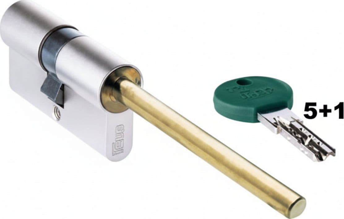 Cilindro Europeo Doppio Profilo R700 per Pomolo 82R76 65 mm Decentrato