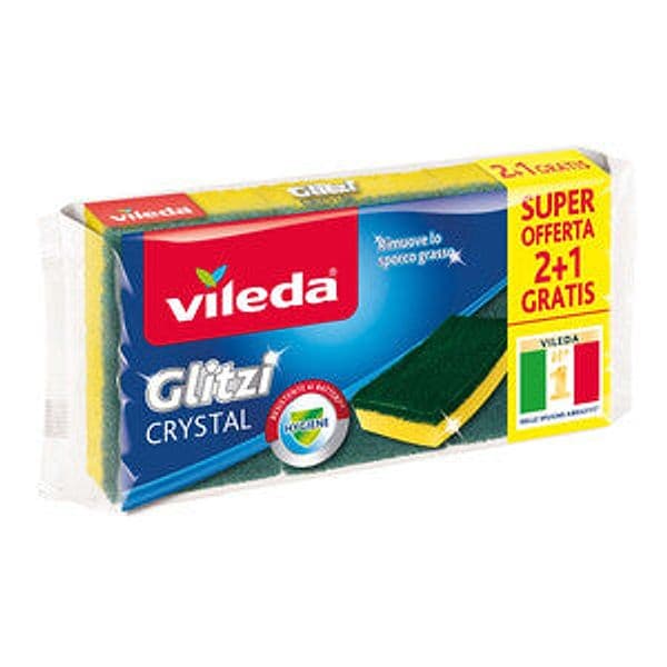 Spugna Abrasiva Glitzi Crystal Pz 2 e 1