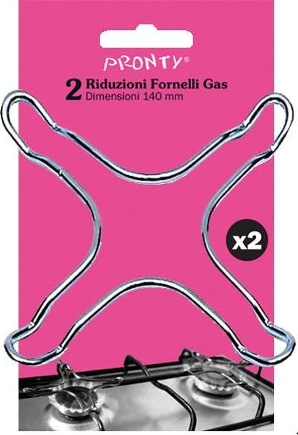 Set Riduttori Per Fornelli 2 Pezzi Cm. 14 12.00 Confezioni in Altri ricambi per piani cottura BricoGo - Marano di Napoli, commercioVirtuoso.it