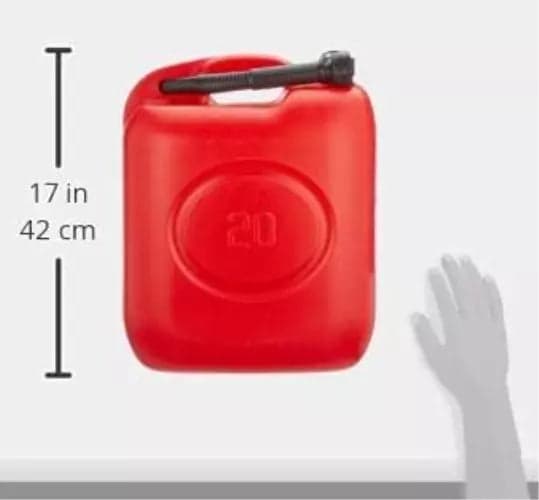 Tanica Benzina 20 Litri Lt Omologata Per Carburante Gasolio Bidone Con Beccuccio in Taniche carburante BricoGo - Marano di Napoli, commercioVirtuoso.it