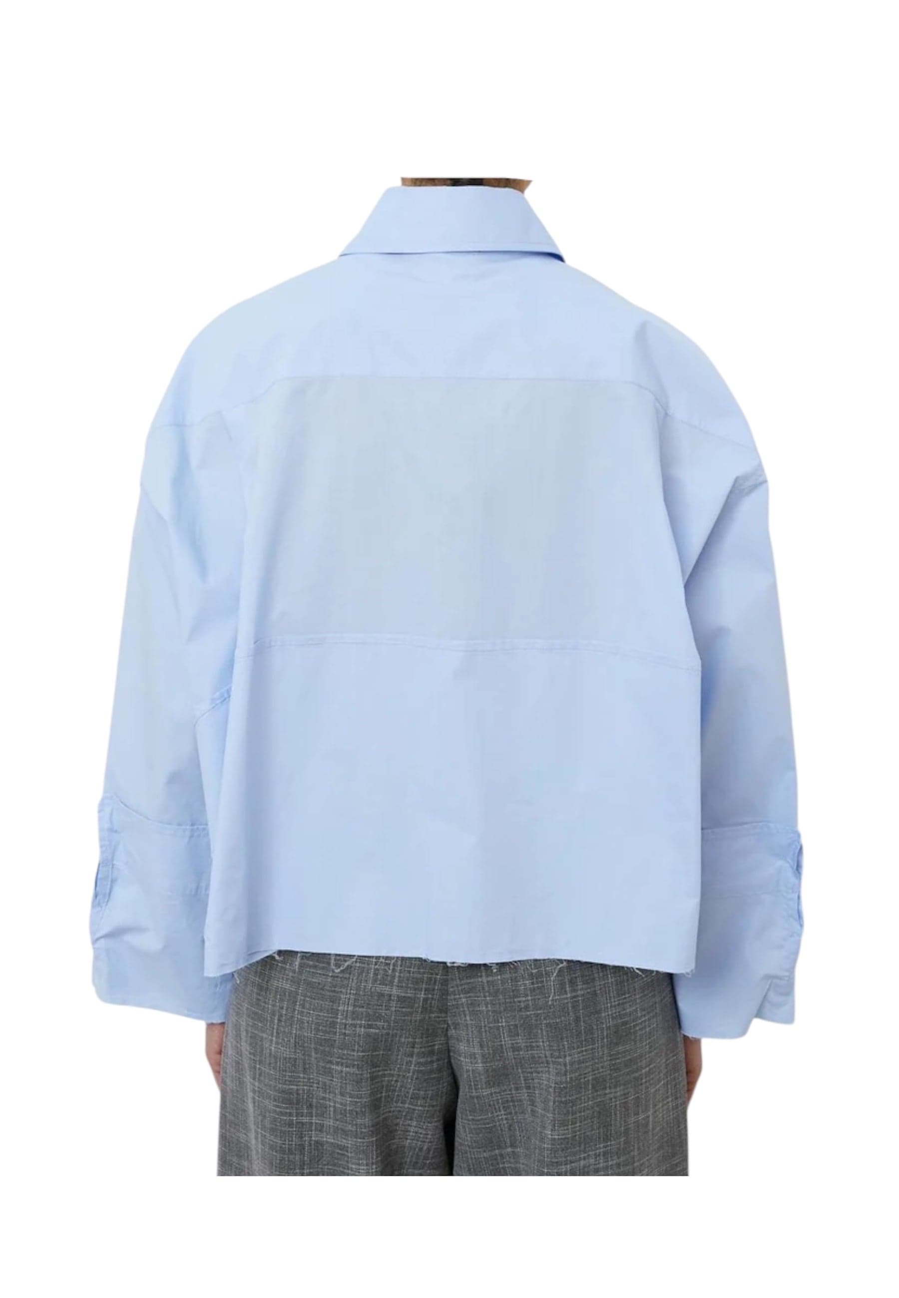 MEIMEIJ Camicia crop Donna sfrangiata da donna in T-shirt Drestige - Casamassima, commercioVirtuoso.it