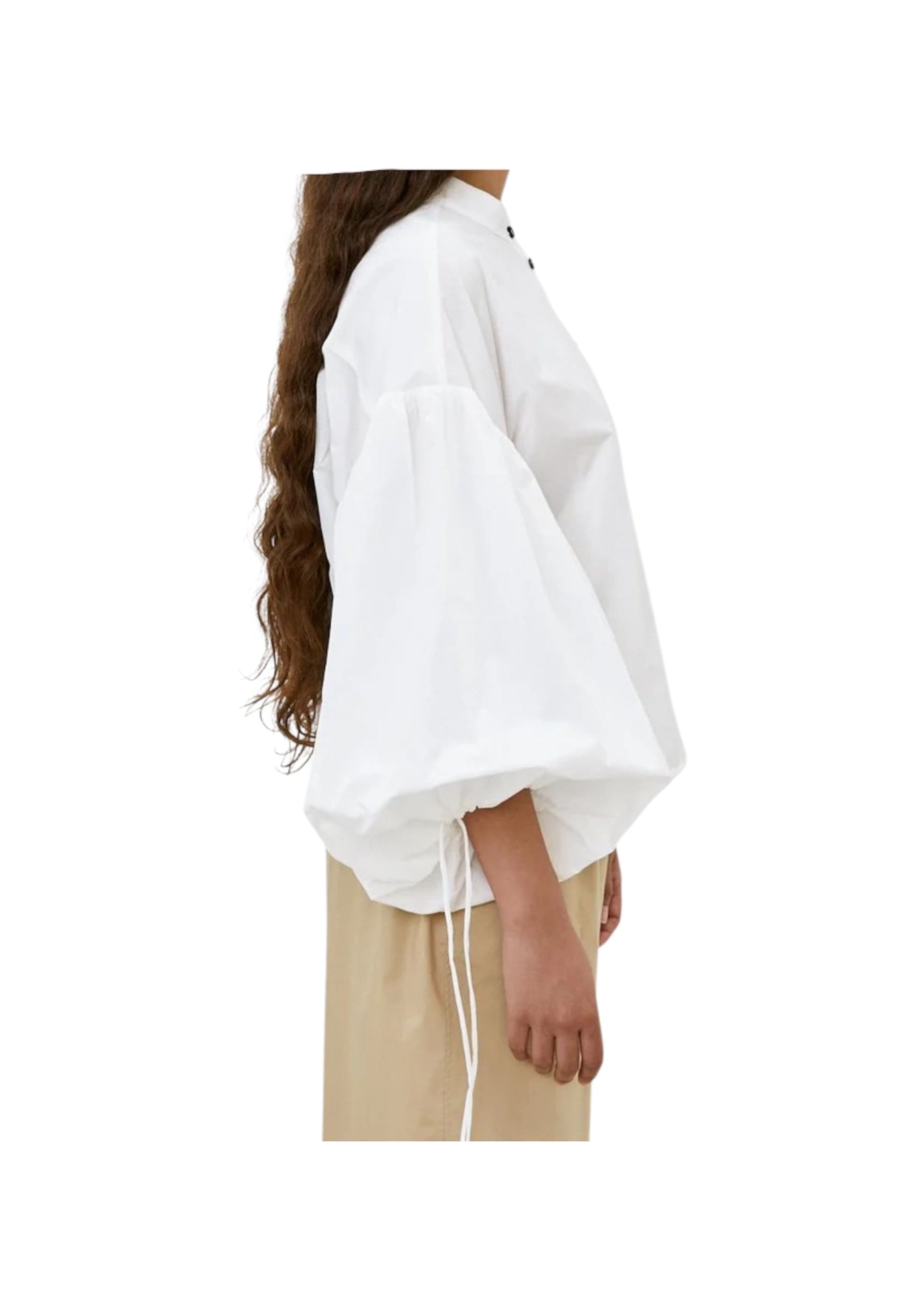 MEIMEIJ Camicia alla coreana Donna con manica palloncino da donna in Bluse e camicie Drestige - Casamassima, commercioVirtuoso.it