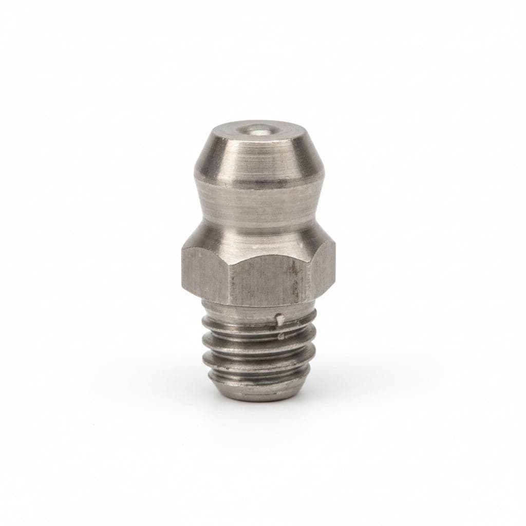 Testina Per Ingrassatore Conico H1-Dritto-180Â°- - M 8X1,25 - 10 Pezzi Alte