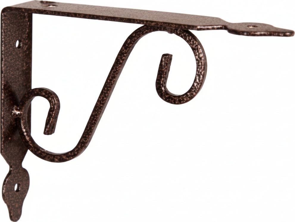 Mensole Ornamentali Brackets Extra Strong Nero Bronzo 325 10 Pezzi