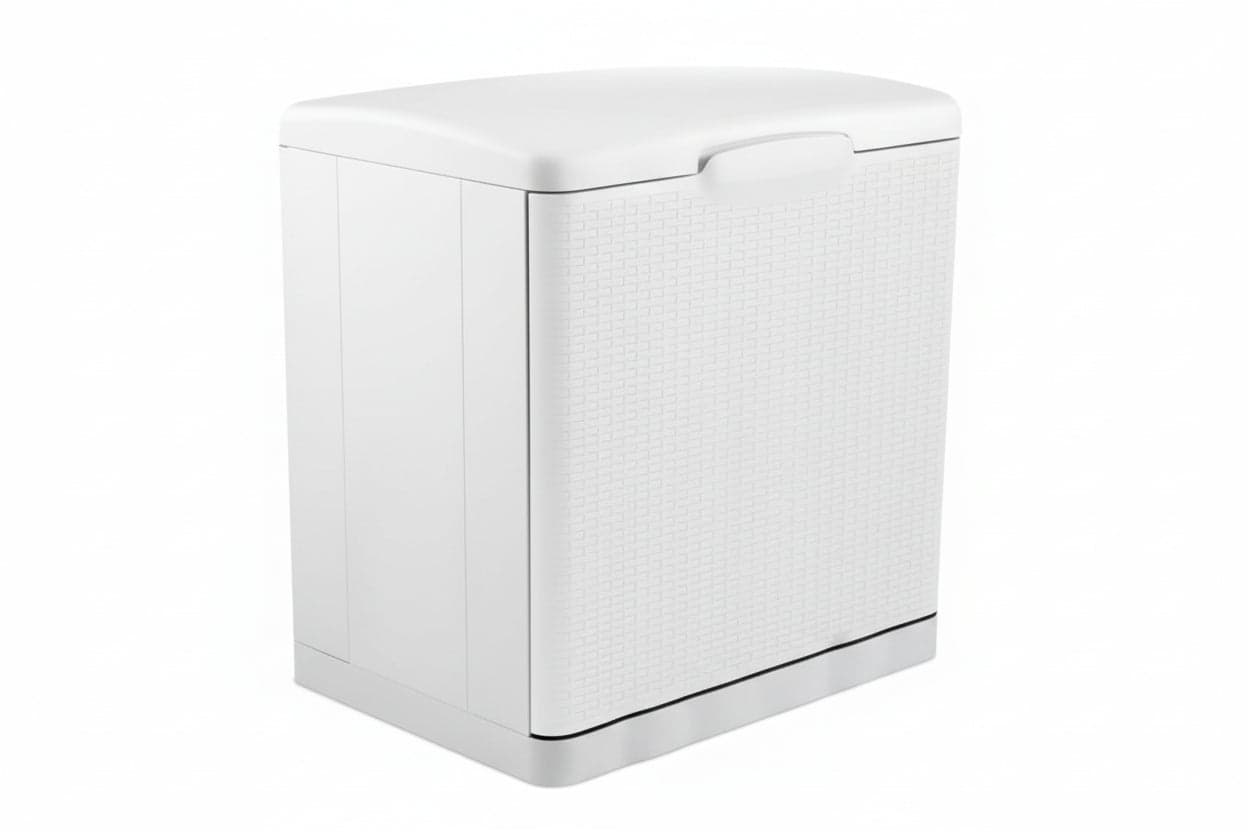 Scarpiera Elegance In Polipropilene Cm.40X30X40H. Colore Bianco Stefanplast