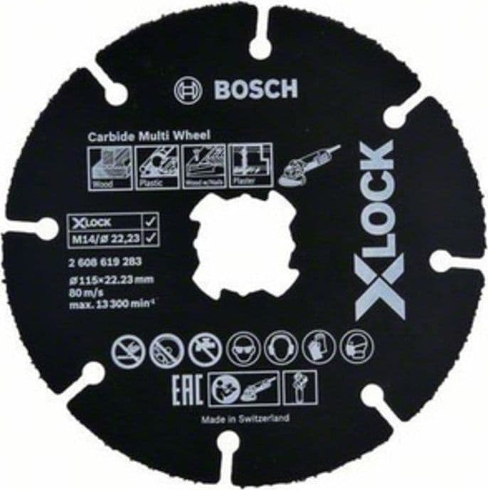 Bosch a Disco Universale Carbide Xlock 115 mm Bosch