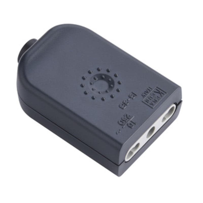 Presa Bipasso 2P+T Nero Fig.1 25 Pz