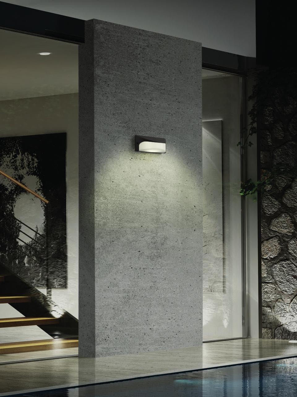 Applique Led 'Dome' Grigio - 10 Watt - Sovil in Lampade da parete BricoGo - Marano di Napoli, commercioVirtuoso.it
