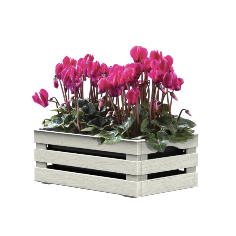 Cassetta Portafiori 'Tina Flower' Cm 25 X 15,5 X H.10,5 - Bama in Fioriere a cassetta BricoGo - Marano di Napoli, commercioVirtuoso.it