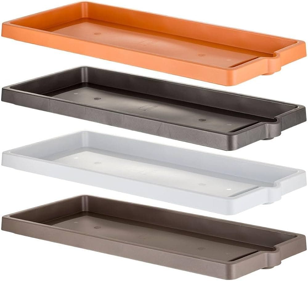 Sottovaso Per Fioriera Rettangolare Cm 60 X 25 X 3,4 - Cappuccino - Bama in Fioriere a cassetta BricoGo - Marano di Napoli, commercioVirtuoso.it