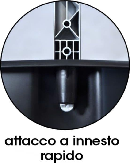 Alzaimmondizia In Plastica Raccoglisporco Professional Cm 38,5X30X88H Bama in Palette BricoGo - Marano di Napoli, commercioVirtuoso.it