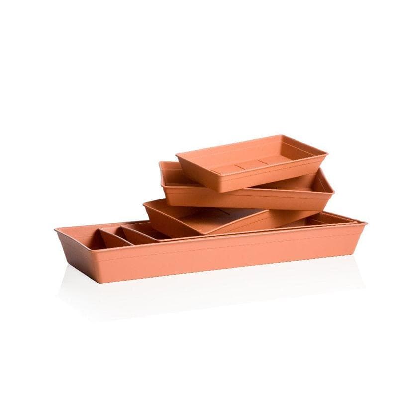 Sottocassetta Bama - Pp Terracotta Cm 30X15 H.Cm 5- 25 Pezzi in Sottovasi BricoGo - Marano di Napoli, commercioVirtuoso.it