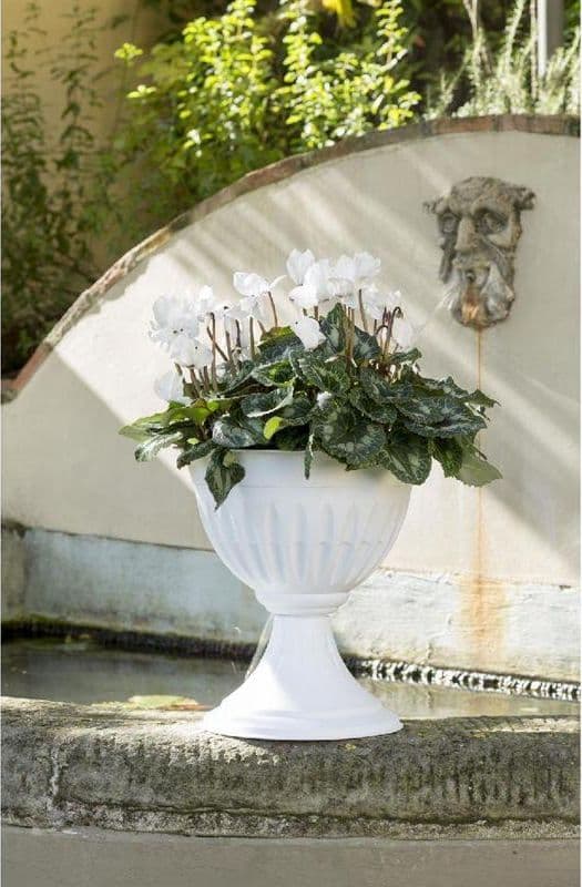 Bama Vaso A Calice Alba Col. Bianco Ø Cm. 43X46 H in Vasi tradizionali BricoGo - Marano di Napoli, commercioVirtuoso.it