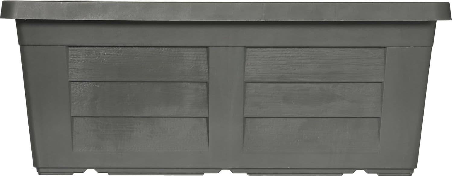 Fioriera Rettangolare Cm 80 X 40 X 34 - Antracite (Senza Sottovaso) - Bama in Vasi tradizionali BricoGo - Marano di Napoli, commercioVirtuoso.it