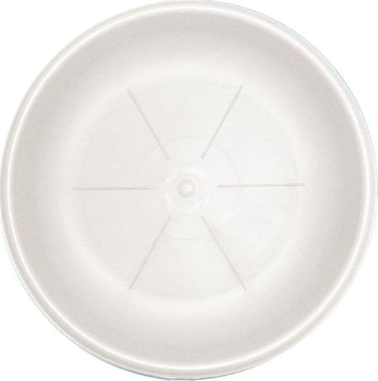Sottovaso Tondo Cerchio Ø 30 Per Vaso Ø 35 - Bianco - Bama in Sottovasi BricoGo - Marano di Napoli, commercioVirtuoso.it