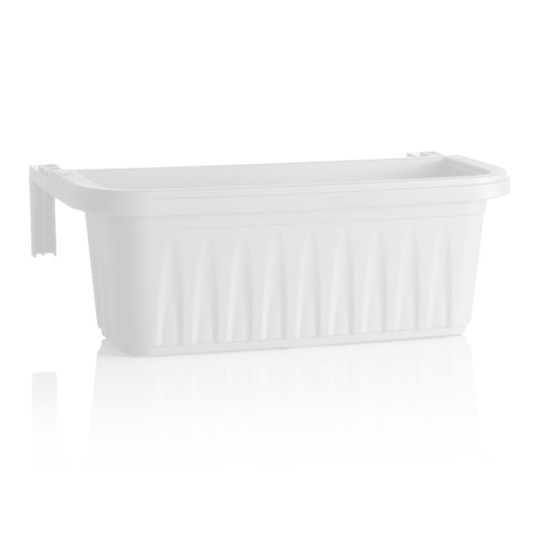 Balconetta Rettangolare 'Rondine' Cm 50X20Xh.18,5 - Lt.11 Bianco - Bama in Balconiere BricoGo - Marano di Napoli, commercioVirtuoso.it