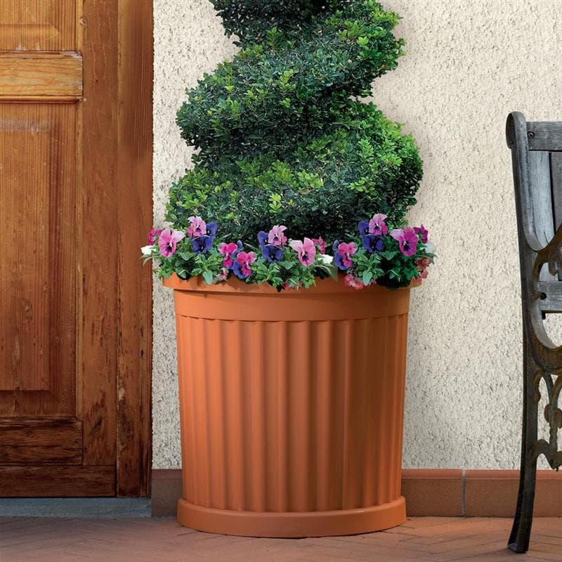 Vaso 'Roma' Cm 27 X 52 X H 49 Lt. 35 - Grigio - Bama in Vasi tradizionali BricoGo - Marano di Napoli, commercioVirtuoso.it