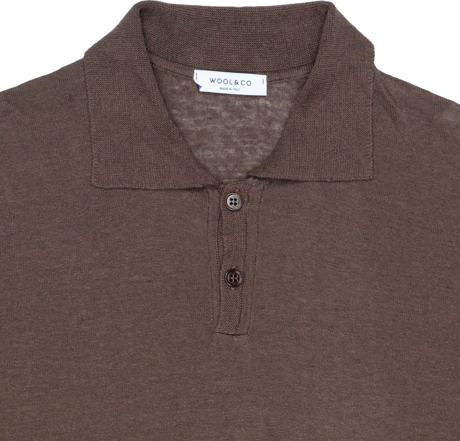 WOOL & CO Polo Uomo Wool & Co Elegant Lino da uomo in Polo Drestige - Casamassima, commercioVirtuoso.it