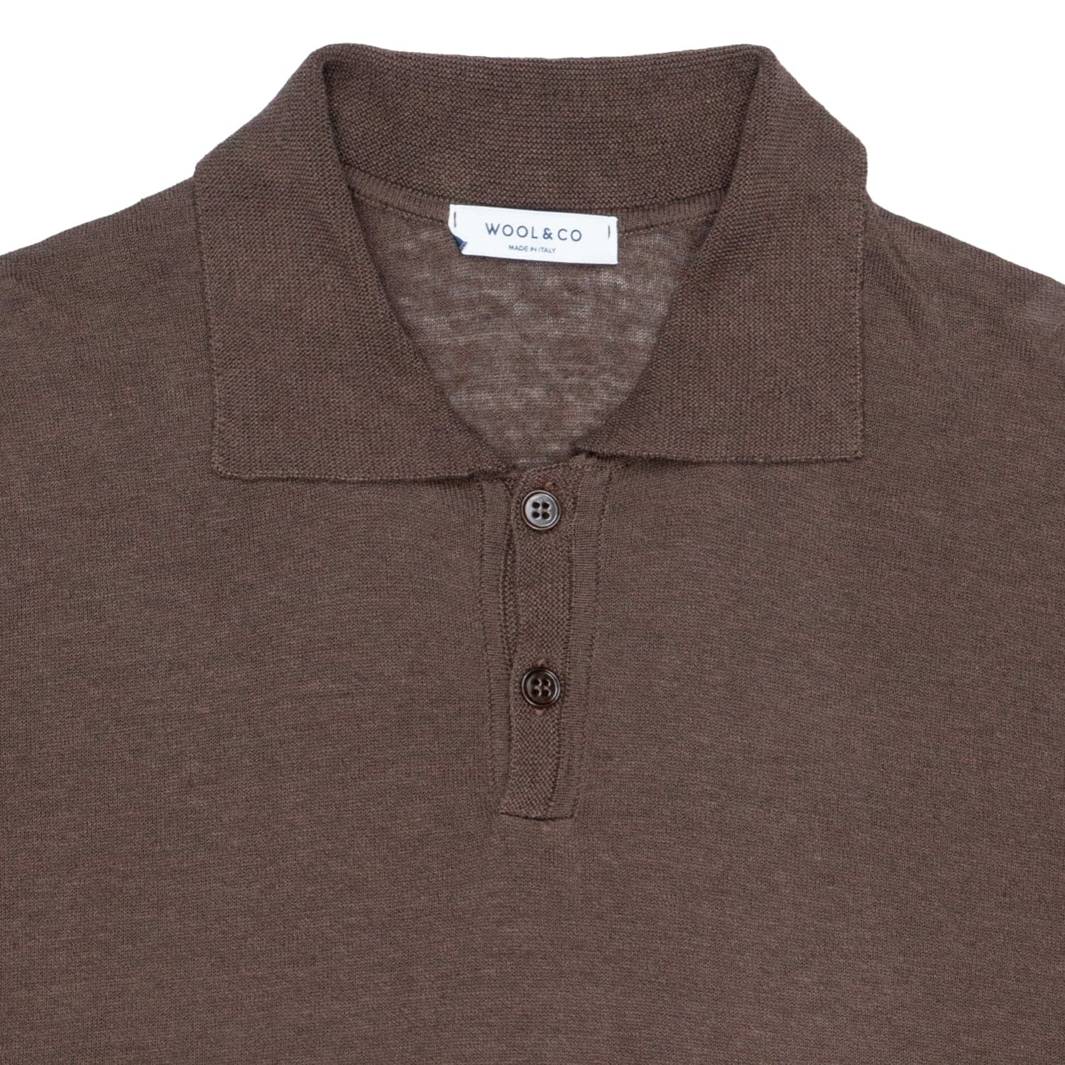 WOOL & CO Polo Uomo Wool & Co Elegant Lino da uomo in Polo Drestige - Casamassima, commercioVirtuoso.it
