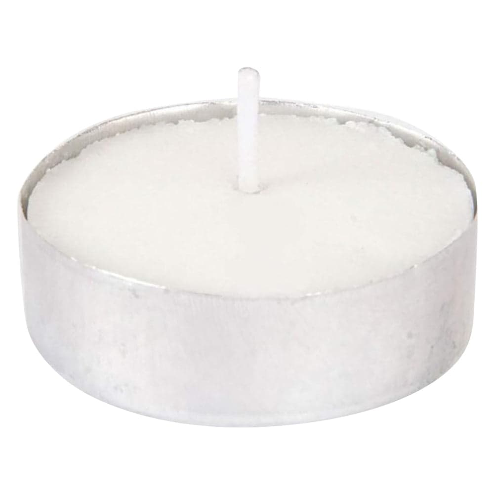 Candela Tealight Bianca 32 Blister da 25 Pezzi 3,8 x 1,5 cm