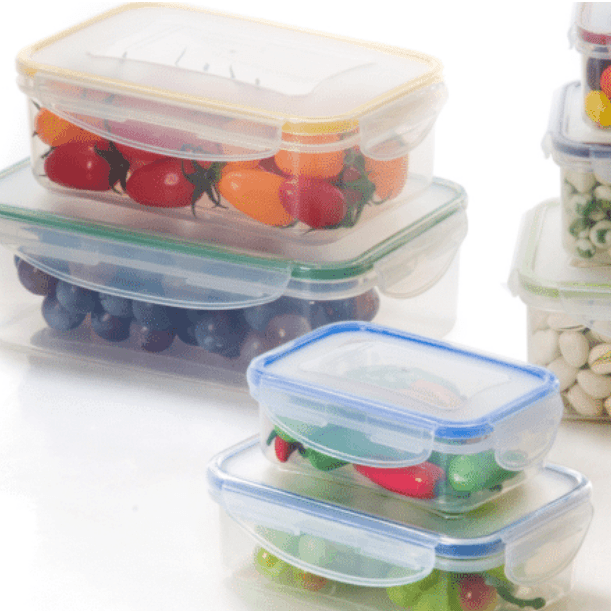 Contenitore Rettangolare In Plastica Set 'Superlock' Kit 3 Pezzi - Lt 0,24 / 0,5 / 1,0 - Ecoplast in Contenitori BricoGo - Marano di Napoli, commercioVirtuoso.it