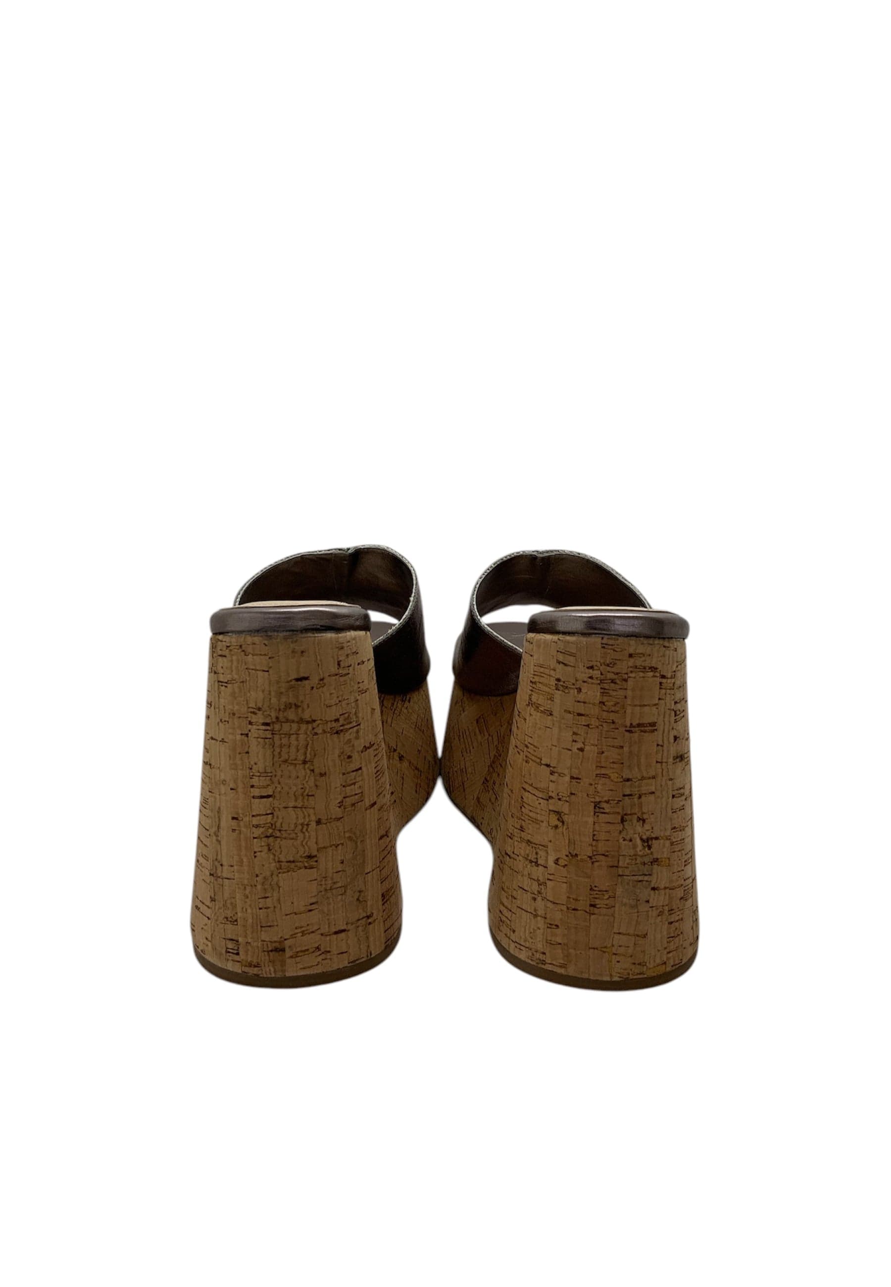 AREZZO Ciabatta con zeppa Donna in sughero e pelle lucida da donna in Pantofole Drestige - Casamassima, commercioVirtuoso.it