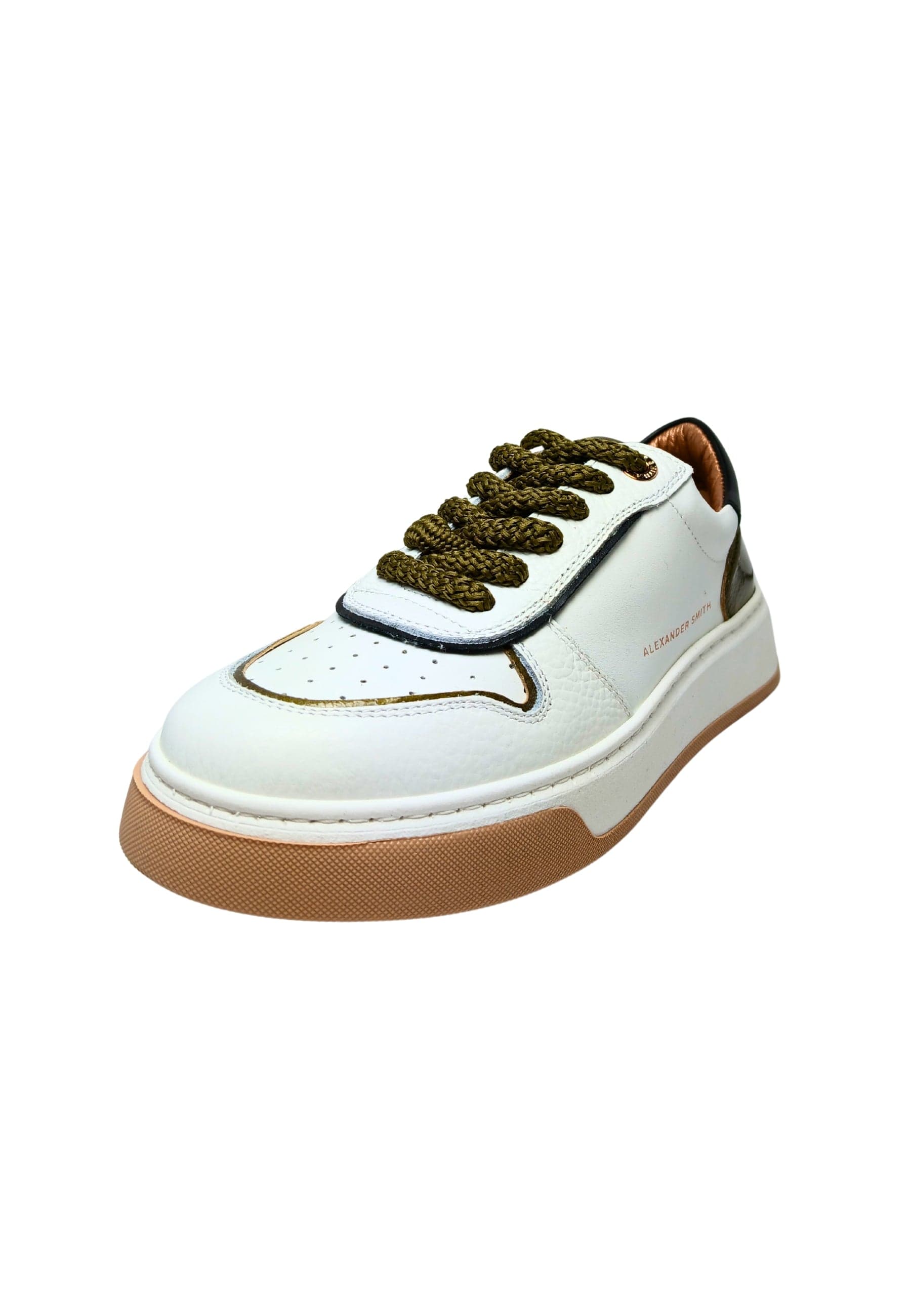 ALEXANDER SMITH Scarpe Donna Alexander Smith Sneakers Harrow Woman White Military da donna in Sneaker casual Drestige - Casamassima, commercioVirtuoso.it