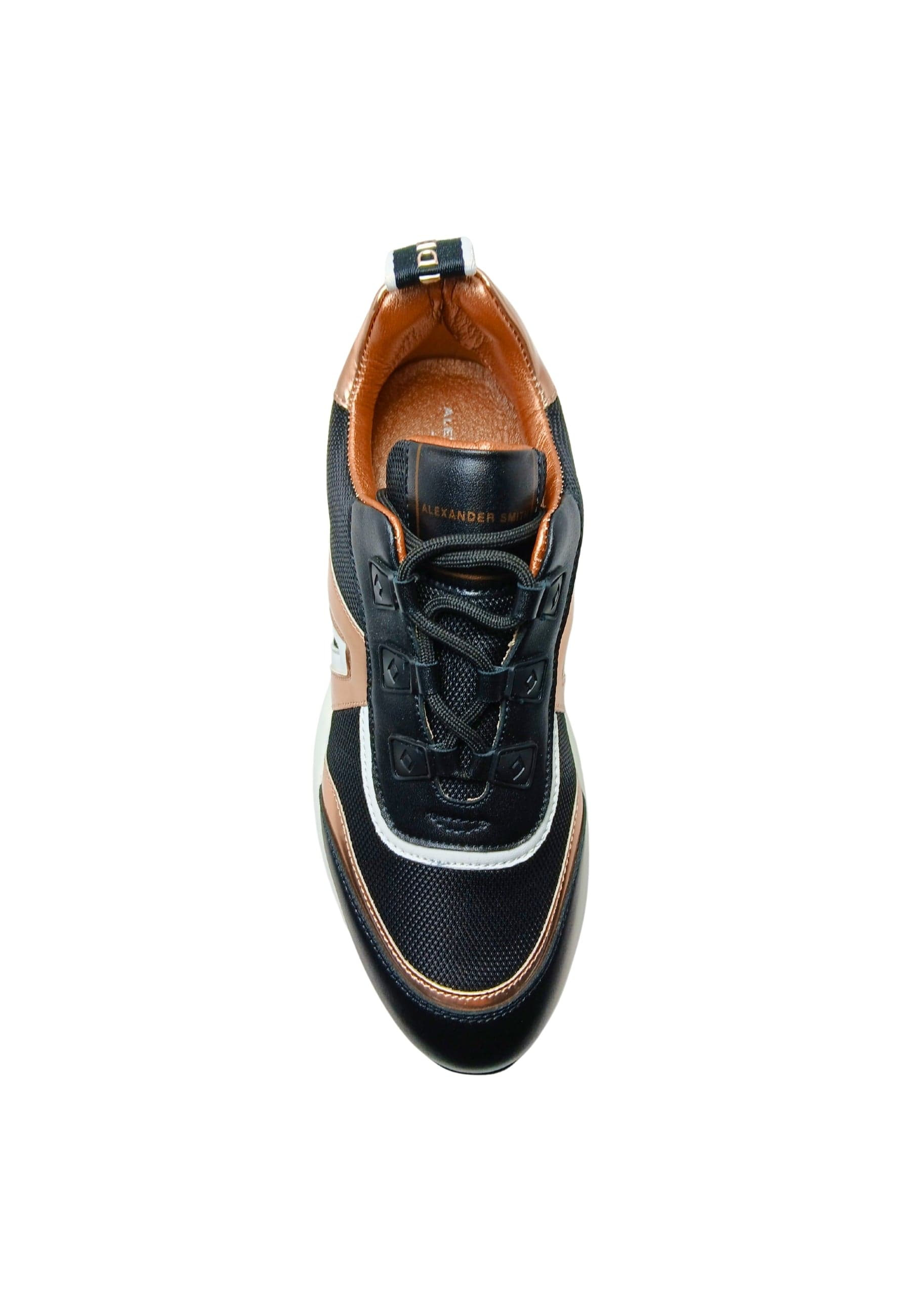 ALEXANDER SMITH Scarpe Donna Alexander Smith Sneakers Marble Woman-Black Copper da donna in Sneaker casual Drestige - Casamassima, commercioVirtuoso.it