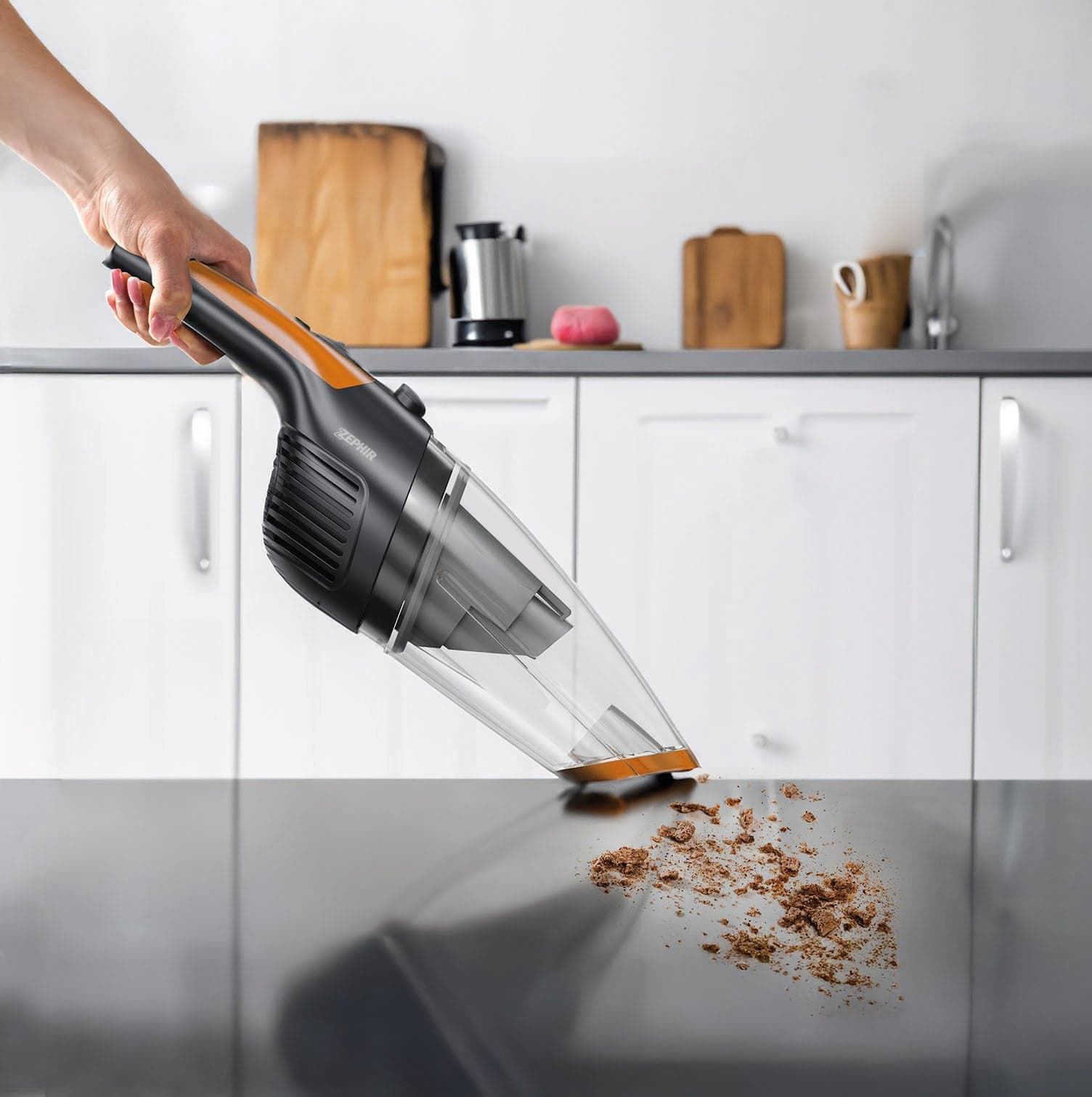 Zephir Aspiratutto Ricaricabile ''Zhv221'' 65 W in Aspirabriciole e aspirapolvere portatili BricoGo - Marano di Napoli, commercioVirtuoso.it