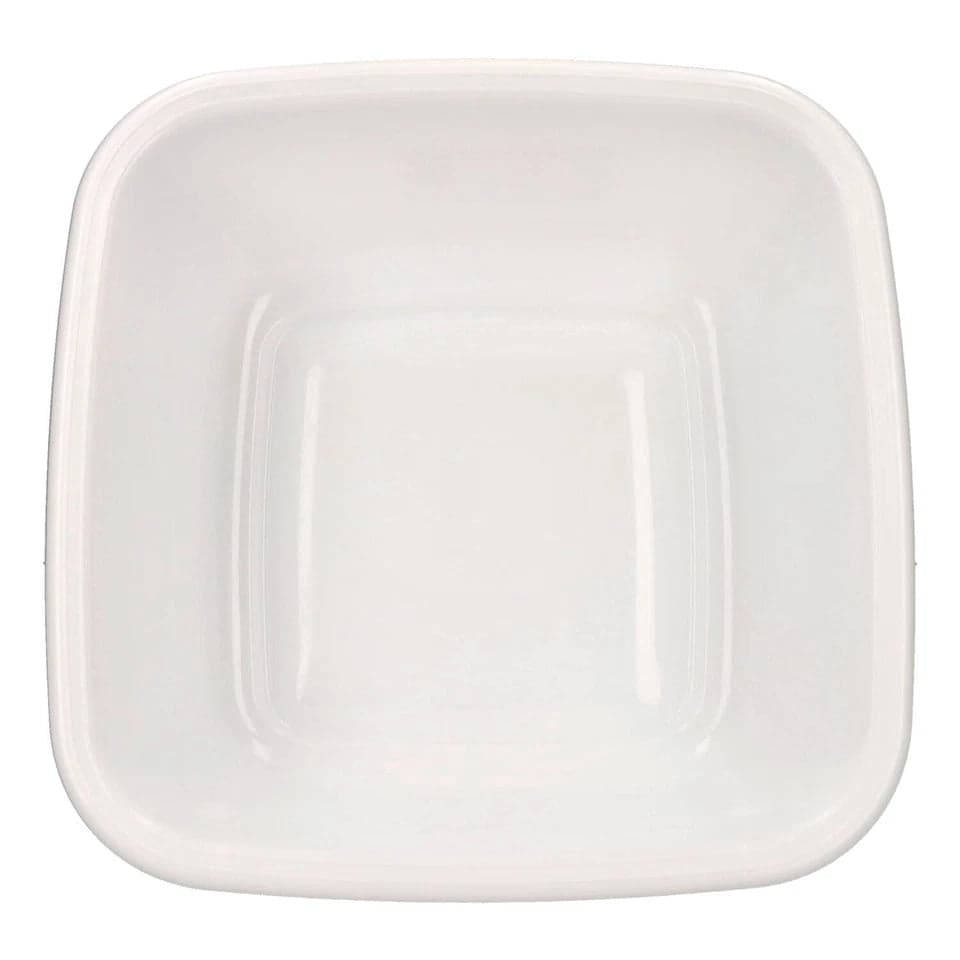 Bacinella Quadra 30 X 30 H.12 Cm / 6 Lt - Panna - Tontarelli in Secchi BricoGo - Marano di Napoli, commercioVirtuoso.it