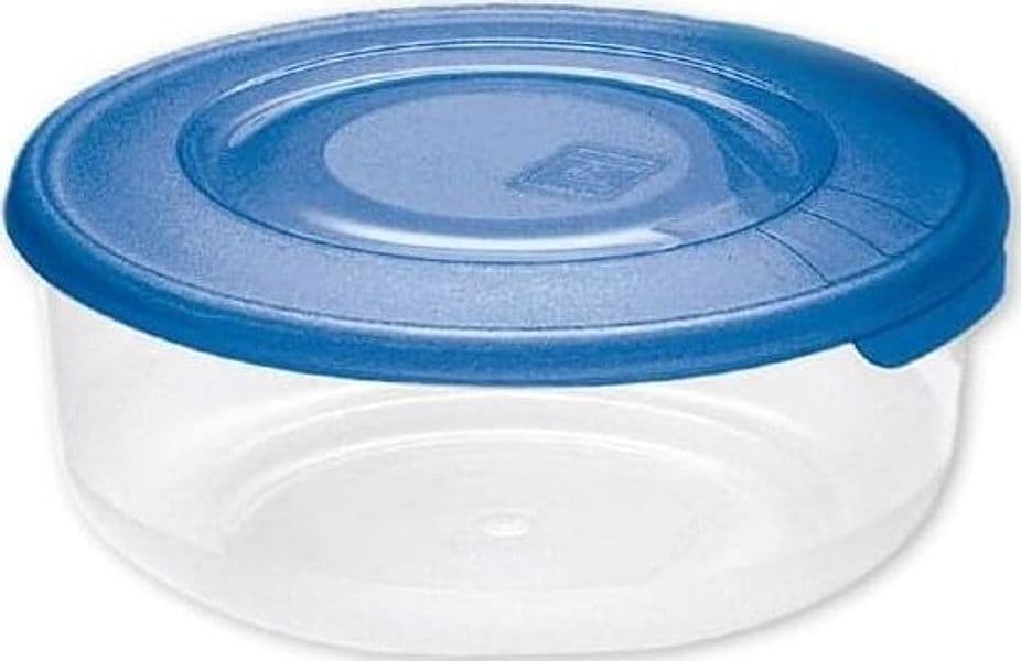 Contenitore Tondo In Plastica Set 'Frigo Box' Coperchio Acqua Trasparente - Tontarelli in Set di contenitori per alimenti BricoGo - Marano di Napoli, commercioVirtuoso.it