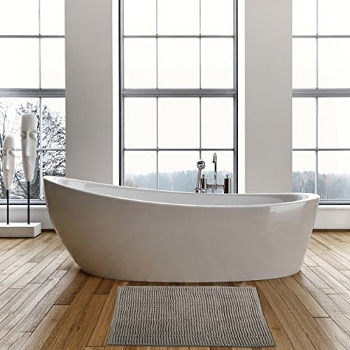 Tappeto Antiscivolo Da Bagno Ciniglia 40X60 Cm- Tortora- Spire in Tappetini per il bagno BricoGo - Marano di Napoli, commercioVirtuoso.it