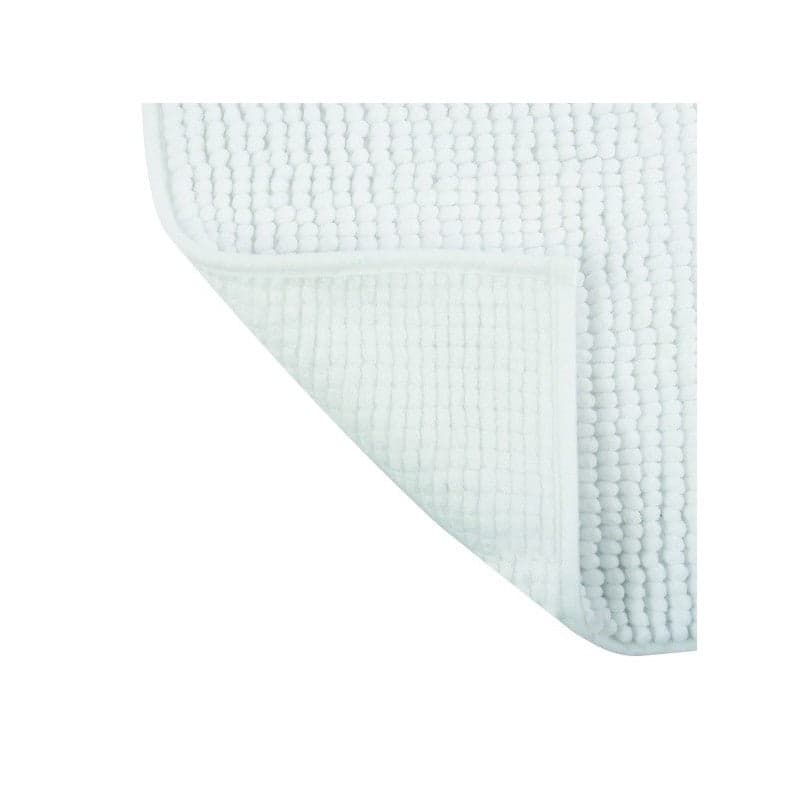 Tappeto Antiscivolo Da Bagno Ciniglia 40X60 Cm- Bianco- Spire- Pezzi 1 in Tappetini per il bagno BricoGo - Marano di Napoli, commercioVirtuoso.it