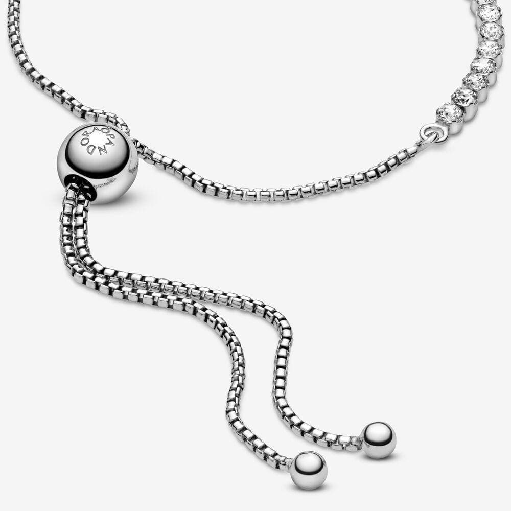 Pandora Bracciale tennis scintillante con chiusura regolabile in Bracciali Alba Gioielli - Casoria, commercioVirtuoso.it