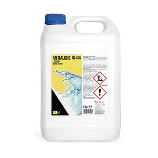 Antialghe Piscina Liquido 5 kg 4 Pezzi