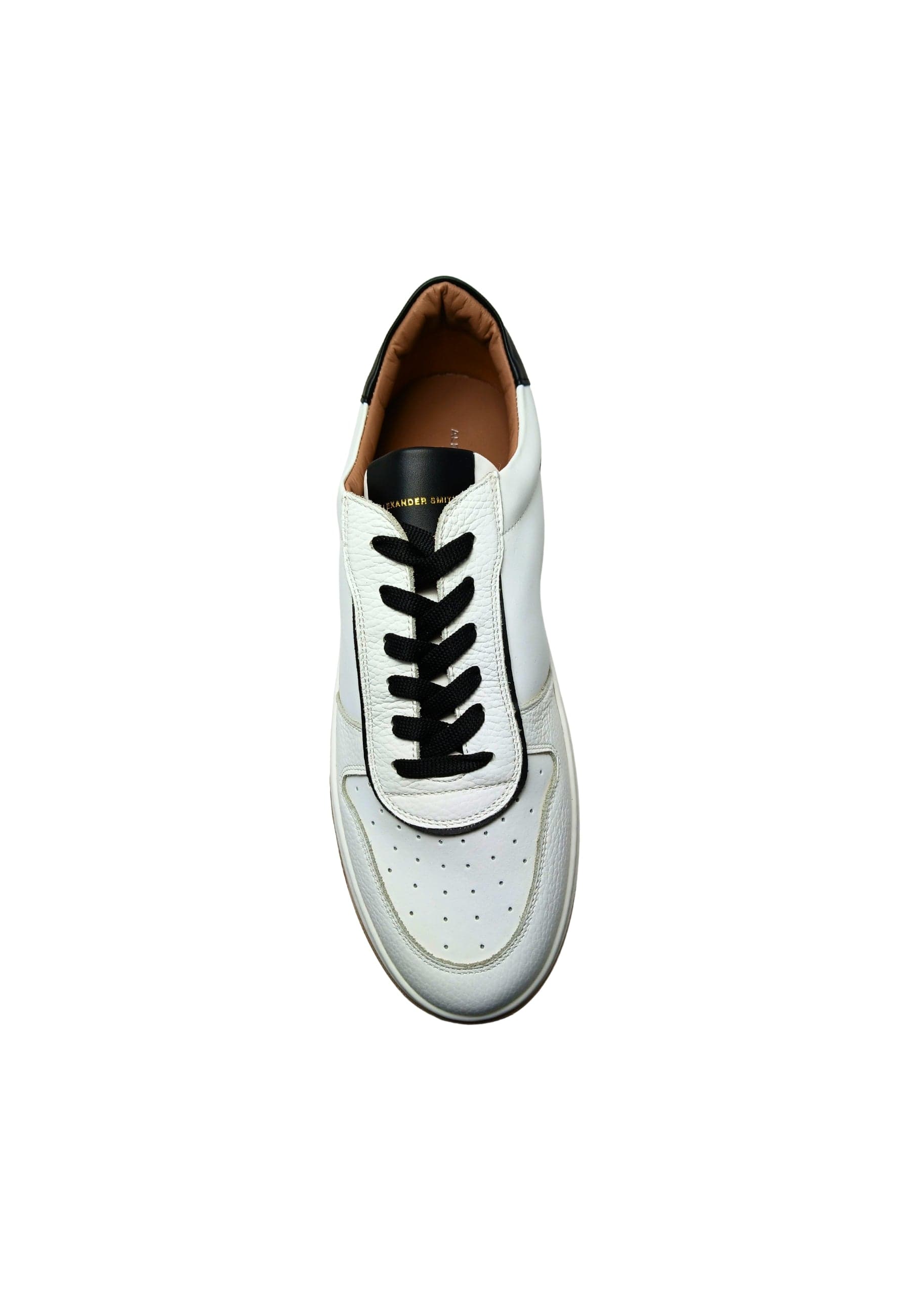 ALEXANDER SMITH Scarpe Uomo Alexander Smith Sneakers Harrow Man-White black da uomo in Sneaker casual Drestige - Casamassima, commercioVirtuoso.it