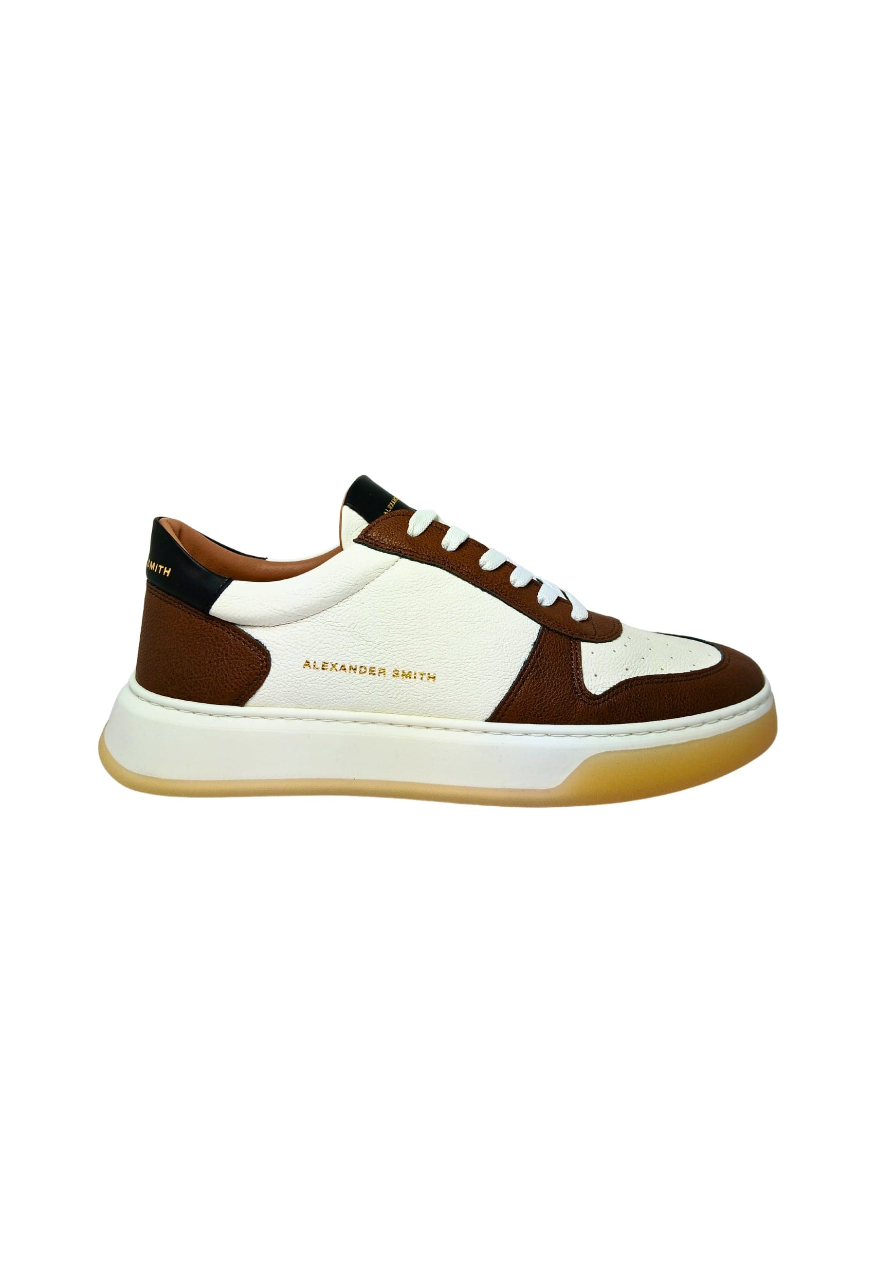 ALEXANDER SMITH Scarpe Uomo Alexander Smith Sneakers Harrow Man cognac-white