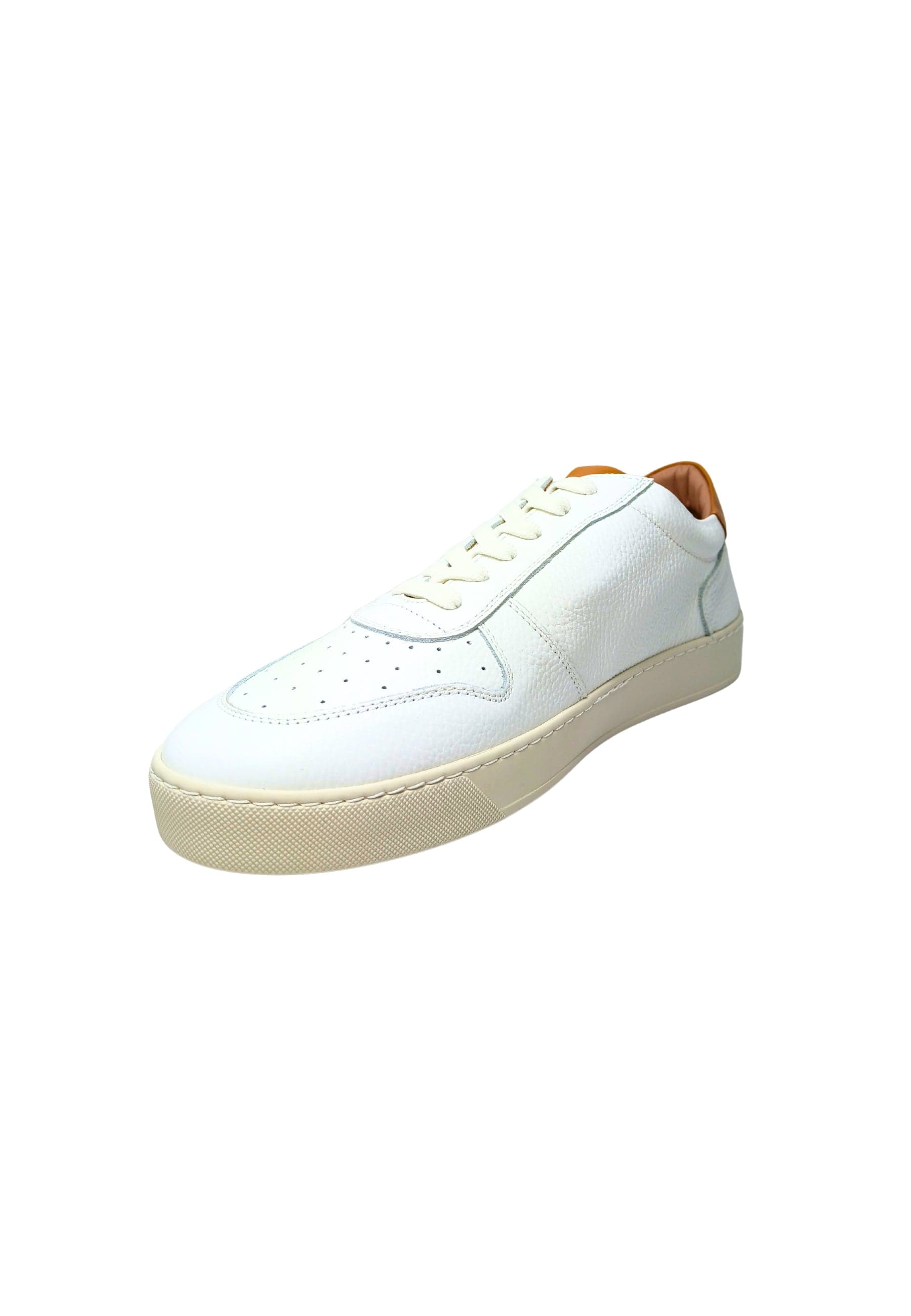 ALEXANDER SMITH Scarpe Uomo Alexander Smith Sneakers Cambridge Man-White Cognac da uomo in Sneaker casual Drestige - Casamassima, commercioVirtuoso.it