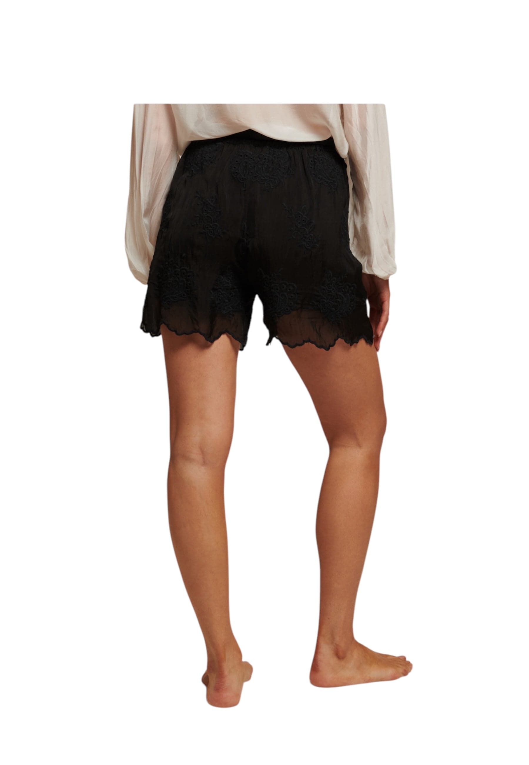BIKINI MIMA Short in tessuto lavorato Donna con elastico e cintura in vita da donna in Pantaloncini Drestige - Casamassima, commercioVirtuoso.it