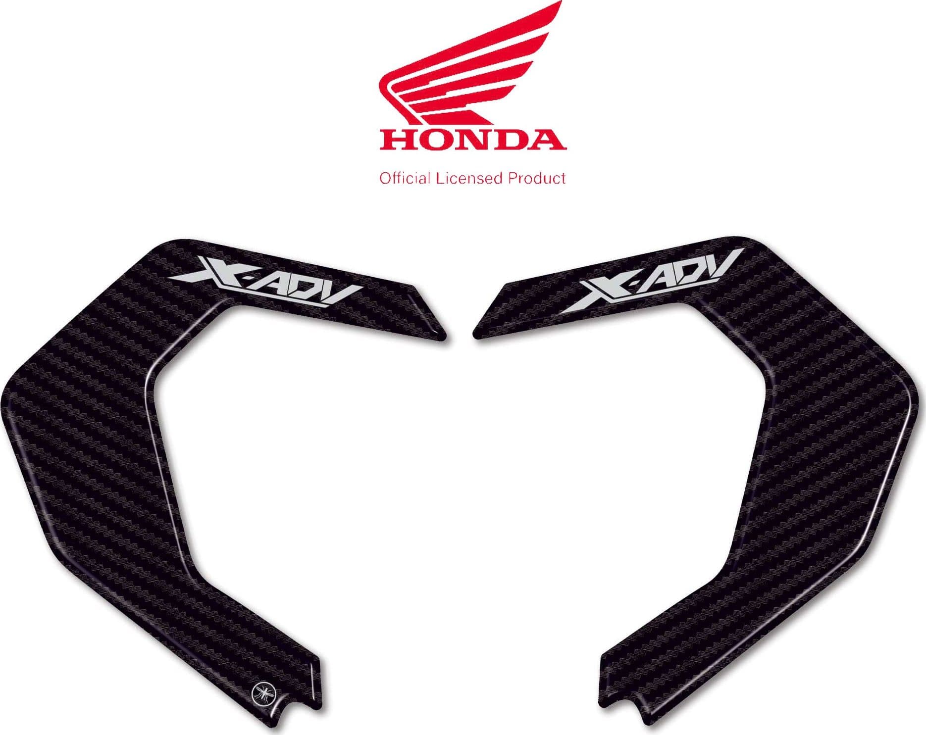 2 Adesivi gel 3D protezioni spigoli carene compatibili con Honda X-Adv 2017-2020 in Decalcomanie adesivi e magneti LabelBike - Bibbiano, commercioVirtuoso.it