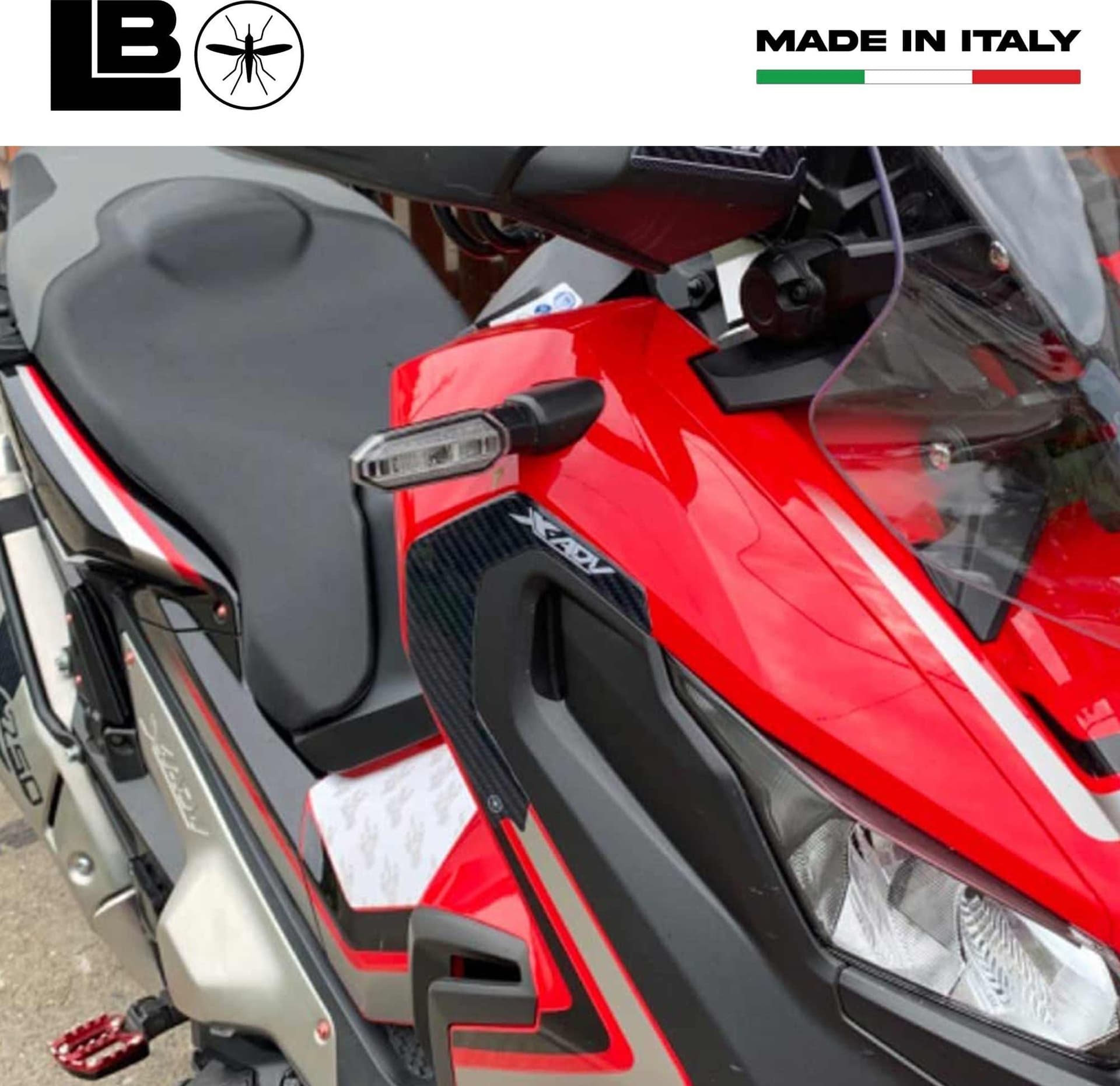 2 Adesivi gel 3D protezioni spigoli carene compatibili con Honda X-Adv 2017-2020 in Decalcomanie adesivi e magneti LabelBike - Bibbiano, commercioVirtuoso.it