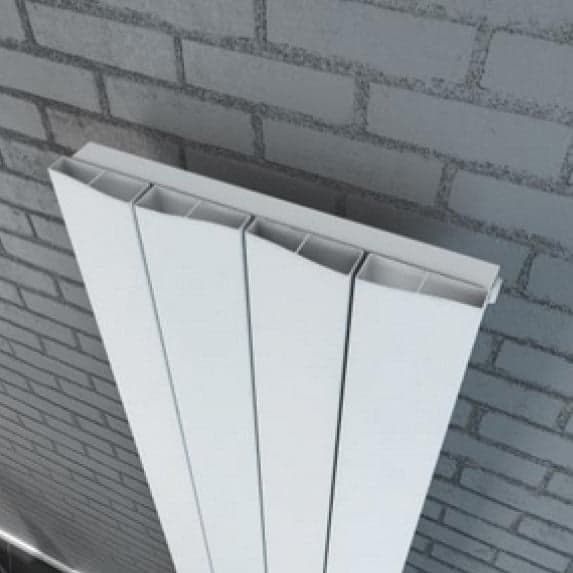 Termoarredo Linea Oasi H1800- Bianco L. 375 Mm- Nymo- Pezzi 1 in Portasciugamani da parete BricoGo - Marano di Napoli, commercioVirtuoso.it