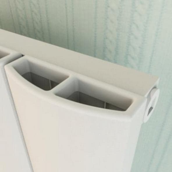 Termoarredo Linea Alma H1800- Bianco L. 470 Mm- Nymo- Pezzi 1 in Portasciugamani da parete BricoGo - Marano di Napoli, commercioVirtuoso.it