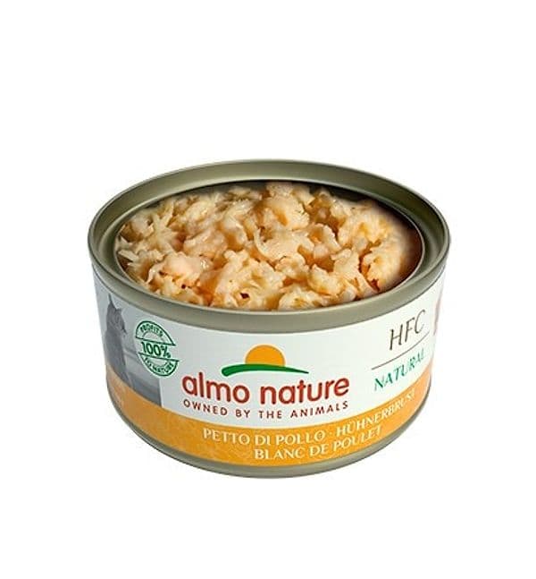 Almo Nature Scatoletta HFC Natural gusto petto di Pollo per Gatti Adulti in Ossi 101 Market - Poggibonsi, commercioVirtuoso.it